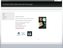 Tablet Screenshot of djclarke.iccr.edu.au