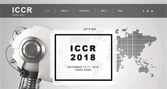 Desktop Screenshot of iccr.net